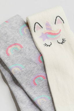 2 leotardos de punto fino - H&m фото 2