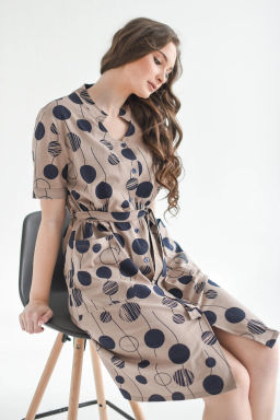 Халат Хлопок 100% Брауни - Оптима фото 10