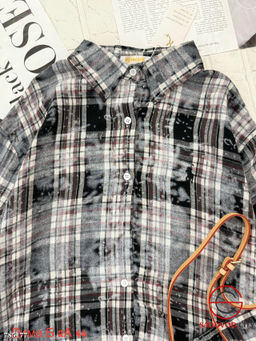 Женская рубашка в клетку - Bruno фото 6