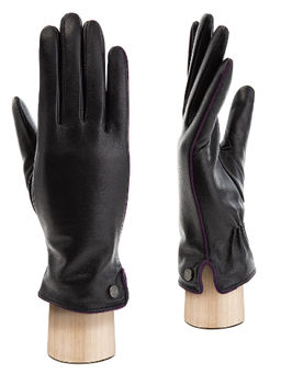 Перчатки жен п/ш LB-0209 black/d.violet - Labbra фото 14
