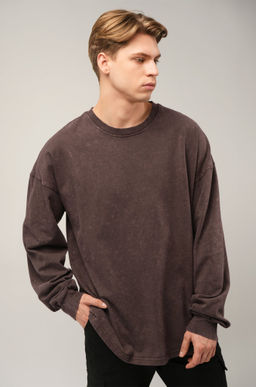 Мужской лонгслив оверсайз Happyfox