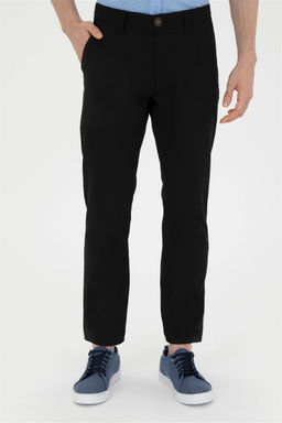 U. S. Polo Assn / Мужские черные брюки из плотной ткани - U.s. polo assn фото 2