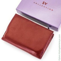 Маленький женский кожаный кошелек SV СВ 1000-1019 - Sergio valentini фото 4