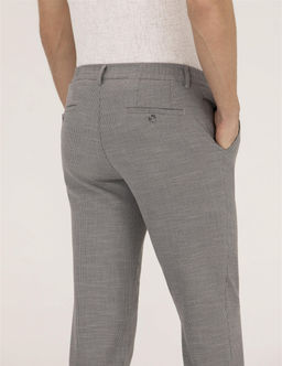 Gri Ex. Slim Fit Kuma_ Pantolon