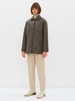 Conso/SM 220106 - grape Утепленное Полупальто фото 3