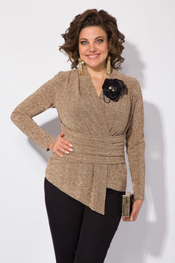 Блуза Liliana 1391н золото