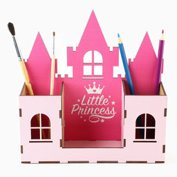 Органайзер для канцелярии Little princess, розовый