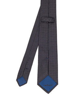 Черный шелковый галстук - Cacharel фото 10