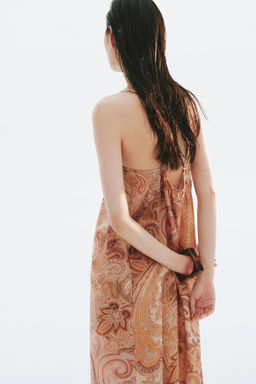 Vestido evas? con tiras de anudar - H&m фото 3