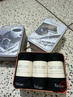 Носки в коробке мужские из хлопка