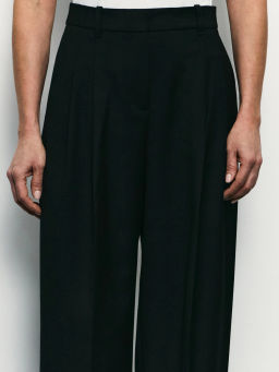 Прямые брюки с вискозой в составе / Zarina  фото 5