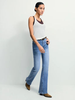 Джинсы bootcut с высокой посадкой / Zarina  фото 2