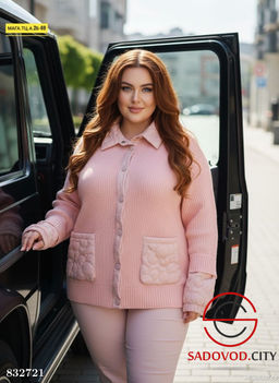 Кардиган женский с карманами