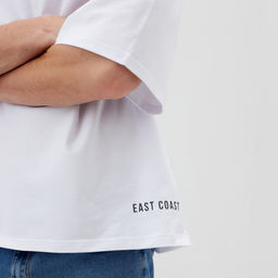 Футболка мужская MIST East, размер 48, белый