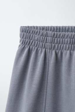 PANTAL?N WIDE LEG INTERLOCK / Azul - Zara фото 3