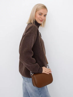 Сумка 1028C brown Polina&Eiterou