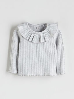 Bisiklet Yaka K?z Bebek Ti??rt