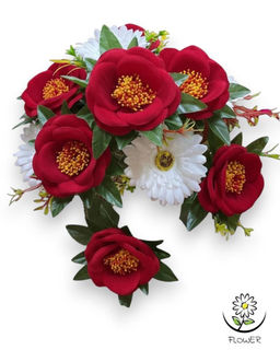 Цветы искусственные Buro букет 11 голов 45-50 см  фото 2