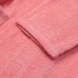 Халат махровый женский «Экономь и Я», размер 40-42, хлопок 100%, пыльно-розовый