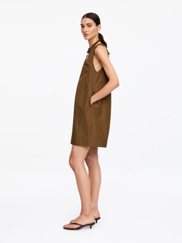 Vestido con escote de pico y fruncidos - H&m фото 5