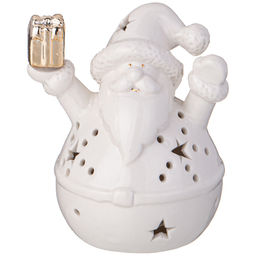 ФИГУРКА ДЕД МОРОЗ С LED-ПОДСВЕТКОЙ 9,8*7,6*10,4 СМ - Lefard фото 2