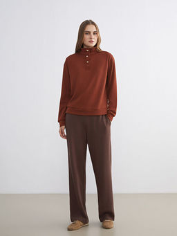 Dik Yaka Kad?n Sweatshirt