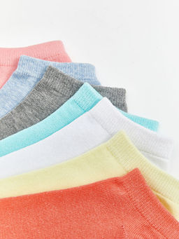 Basic K?z ?ocuk Patik ?orap 7li