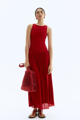 Maxivestido de punto - H&m фото 2