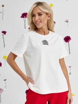 Базовая футболка 95% хлопок, 5% эластан (197-41)