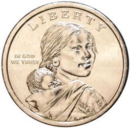 1 доллар 2023 года P США  Коренные Американцы  Мария Толчиф и американские индейцы в балете