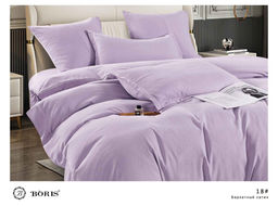 КПБ Boris Бархатный Сатин однотонный BORBSO018 Семейный