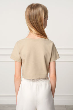 Укороченная футболка для девочки Happyfox