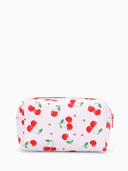 Косметичка дор Вишня 19*10*11, отд на молнии, белый