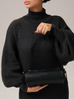 Кожаная сумка Tube DBR 31343 черный  фото 3