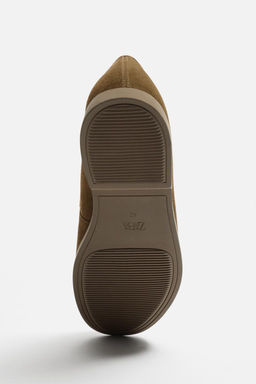 CASUAL LEATHER LOAFERS - Zara фото 8