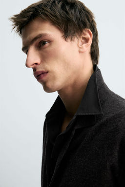 100% WOOL CARDIGAN - Zara фото 5