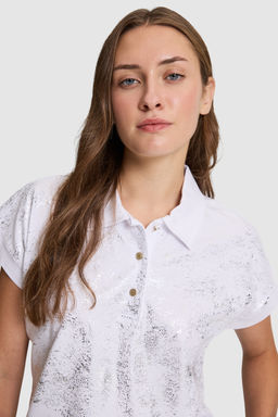 Kad_n Beyaz Polo Yaka Ti__rt - U.s. polo assn фото 2