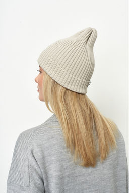 Шапка Бини Merino Beige - Erist store фото 2