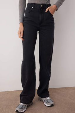 Trendyolmilla Ac?k Mavi Yuksek Bel Wide Leg Jeans TWOSS25JE00278  фото 3
