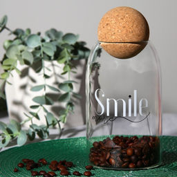 Банка для хранения сыпучих продуктов и круп Smile, 700 мл - Дорого внимание фото 3