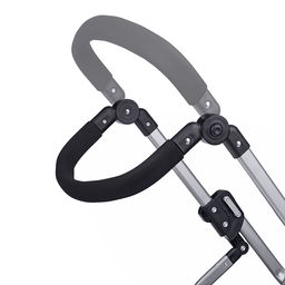 Коляска для кукол металлическая, цвет розово-бордовый в пакете