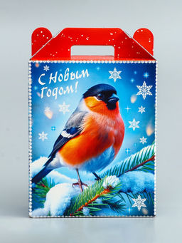 Цена за 3 шт. Подарочная новогодняя коробка Зимняя трель , 16.8?6.8?20.9 см - Simaland фото 2