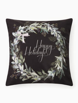 Наволочка декоративная новогодняя «Этель. Happy holidays», 40×40 см, велюр