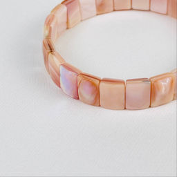 Браслет из Перламутра 19 см - Радуга самоцветов фото 3