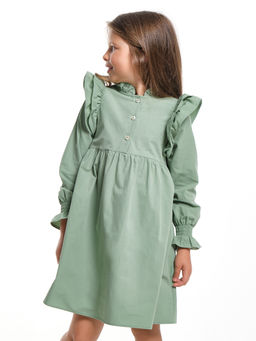 Платье для девочки нарядное детское праздничное UD 7840 фисташка - Mini maxi фото 6