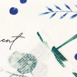 Полотенце Эвкалипт 80х150 см, 100% хлопок, вафельное полотно, 160гр/м2 - Доляна фото 3