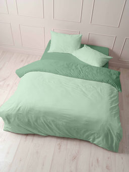 КПБ Мастерская снов Поплин 19180 серо-зеленый/1,5сп