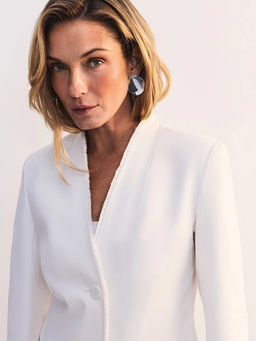 Приталенный жакет из хлопка / Zarina  фото 3