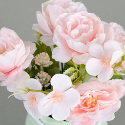 Цветочная композиция цветы 19 см/ 712-50 /уп 60/ - Галеонтрейд фото 8