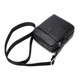 Сумка мужская, кожа, MIRONPAN 26272 Черный